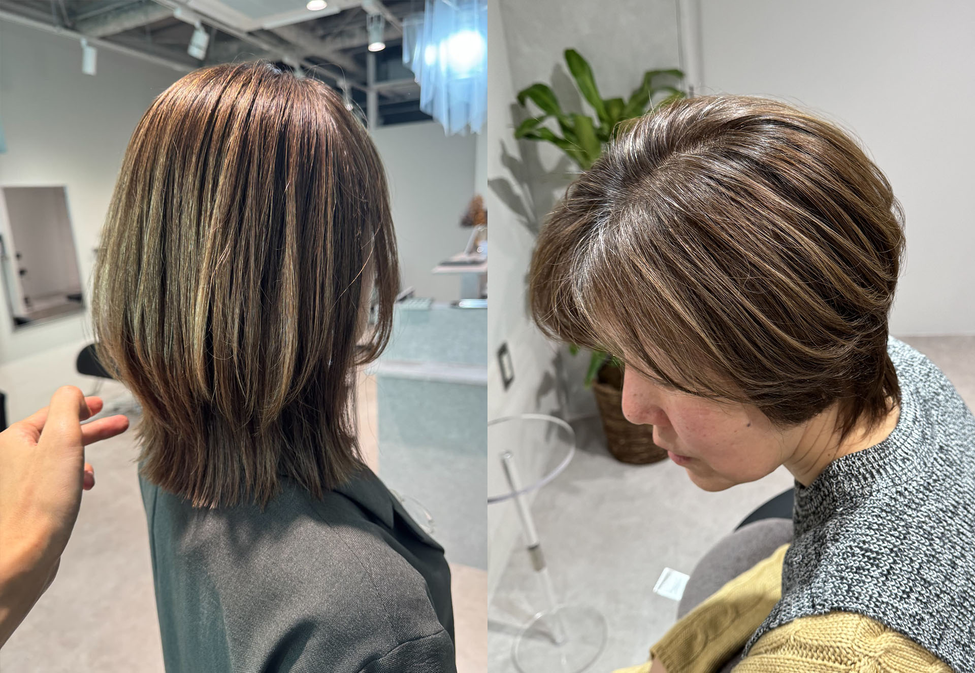 白髪ぼかしイメージ