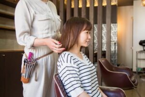 白髪ぼかしイメージ