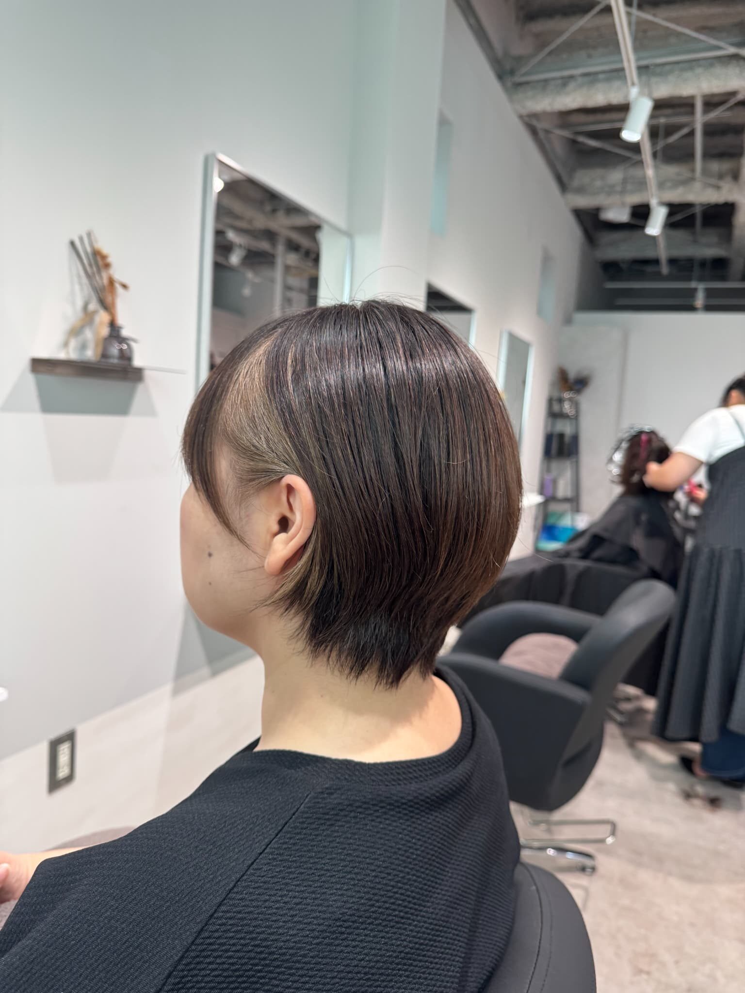 白髪ぼかしイメージ